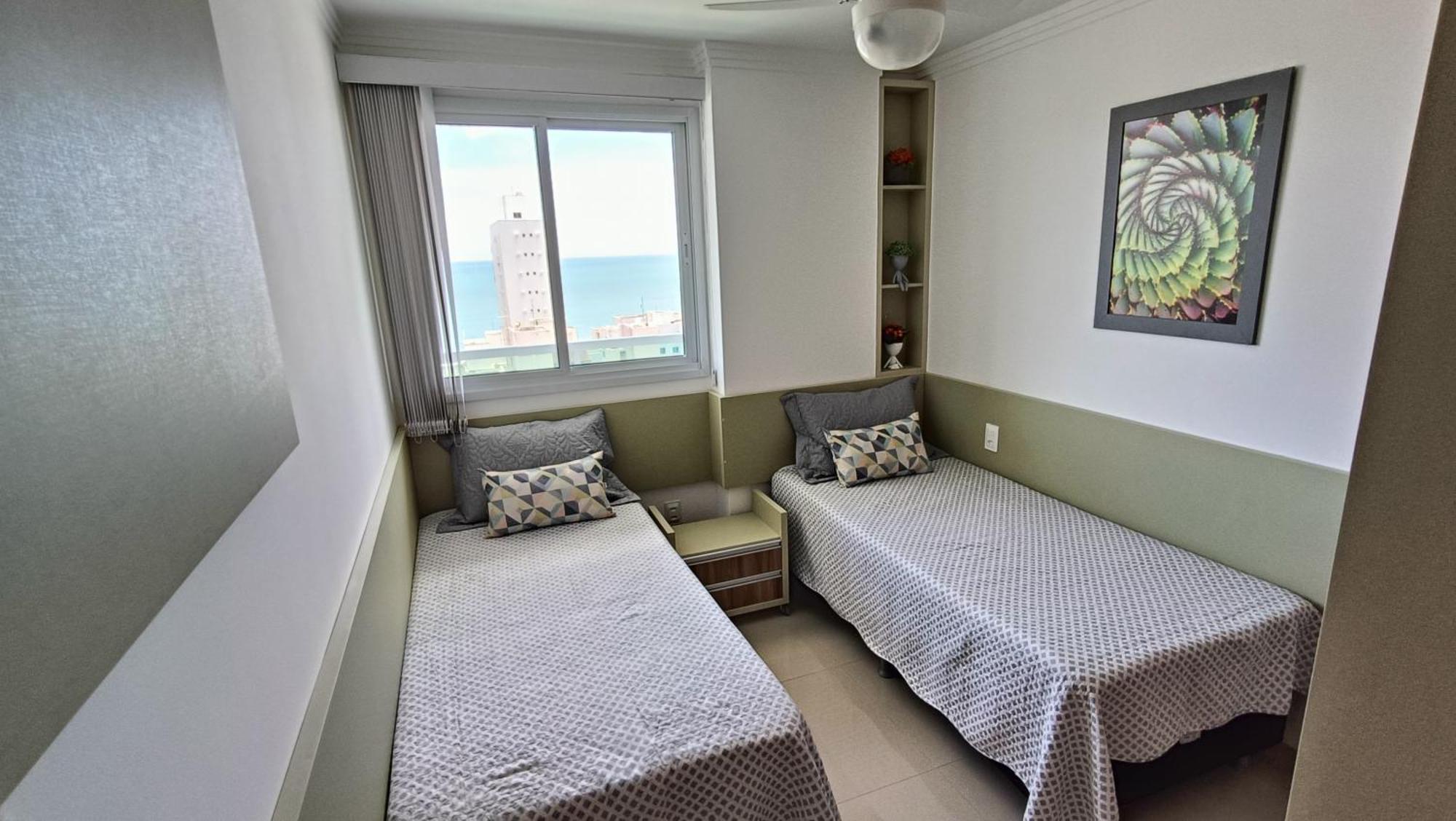 Magnifico Apto Com Vista Para O Mar, 2 Quartos, Maximo 6 Pessoas!!! Guarapari Buitenkant foto