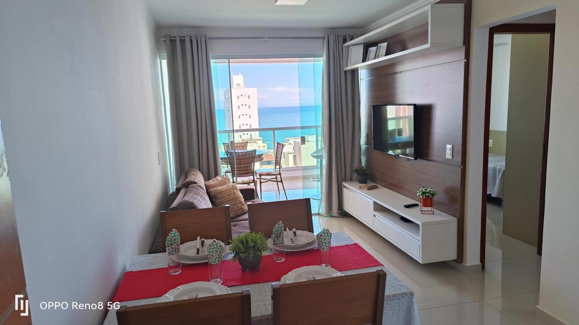 Magnifico Apto Com Vista Para O Mar, 2 Quartos, Maximo 6 Pessoas!!! Guarapari Buitenkant foto
